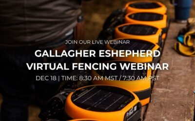 Gallagher eShepherd Virtual Fencing Webinar