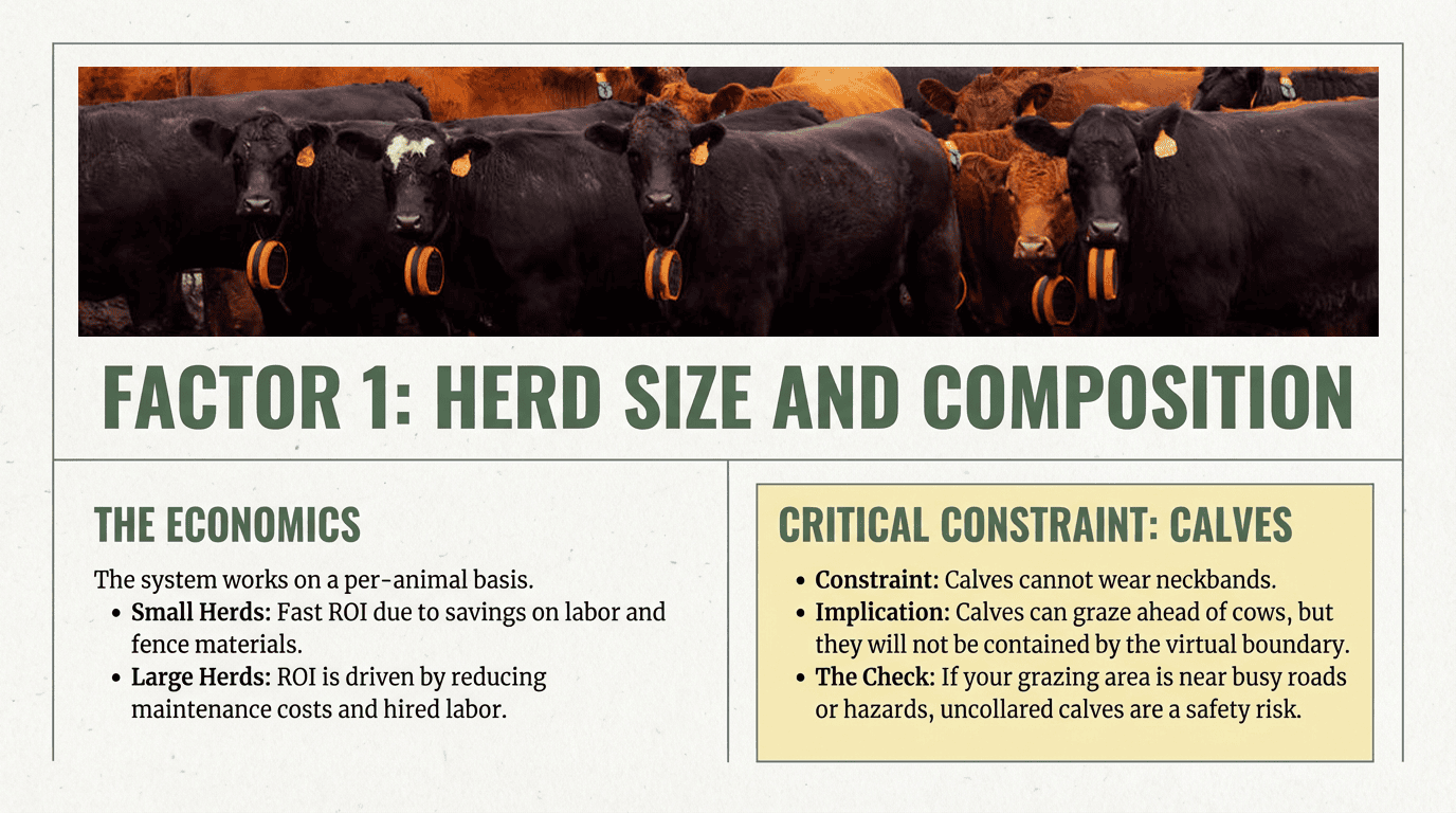 Factor 1 Herd Size and Composition
